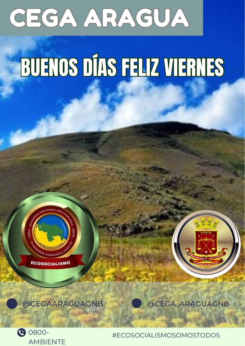 @aacastejon 
@_REDICentral 
@CEOFANBVE 
@CZ42Aragua 
@dhernandezlarez 
@ElioEstrada18 
@GnbGaranteDePaz 
@Ruf0P6rr6 
@Soykarinacarpio 
@ZodiAragua3 
@CZ42Aragua