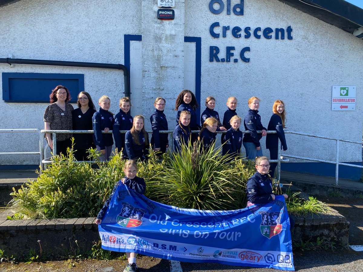 Our U12 girls hit the road this morning. Again this wouldn't have happened had it not been for our fantastic underage coaches and the club sponsors like Rory Keating and many others to whom we're extremely grateful. The future's bright, the future's navy, blue and white #ocgirls