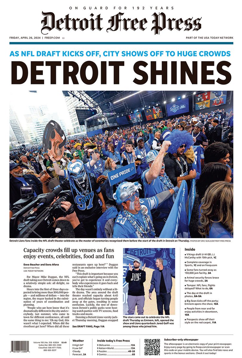 Detroit Free Press tweet media