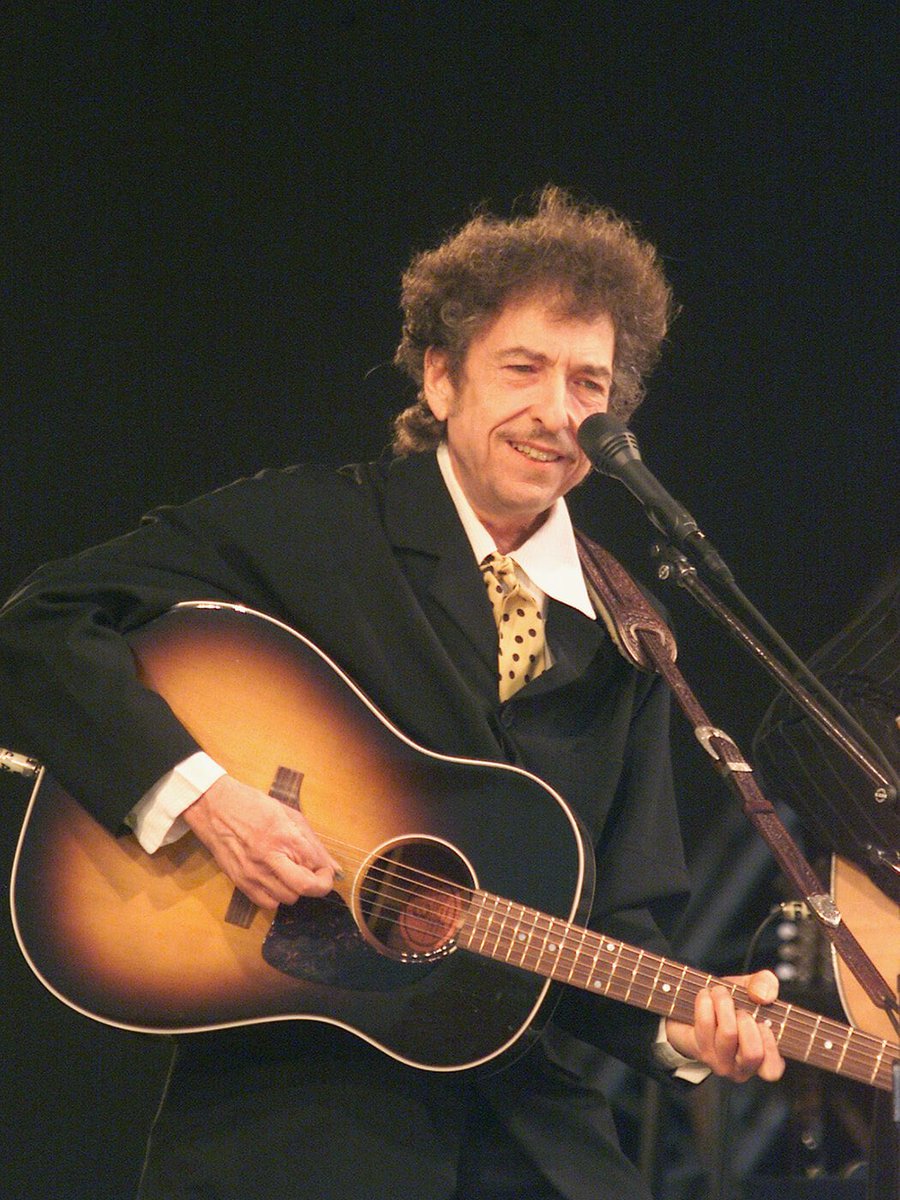 Bob Dylan performs at Roskilde Festival, Denmark, 2001. 📸: Bernd Muller. #BobDylan #Dylan
