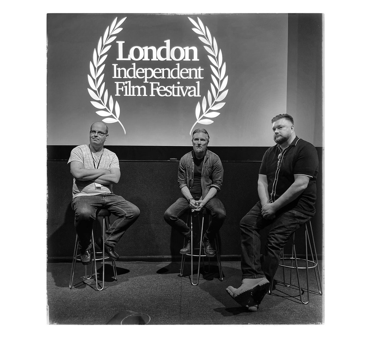 Excellent night @GenesisCinema for @LondonIFF screening of @FyreRises with Dir. @lndnknts @ActorPaulMarlon & @Higgins99John @filmandtvnow hosted by @NMarburger #supportindiefilm #Festivals #film #London #init2winit