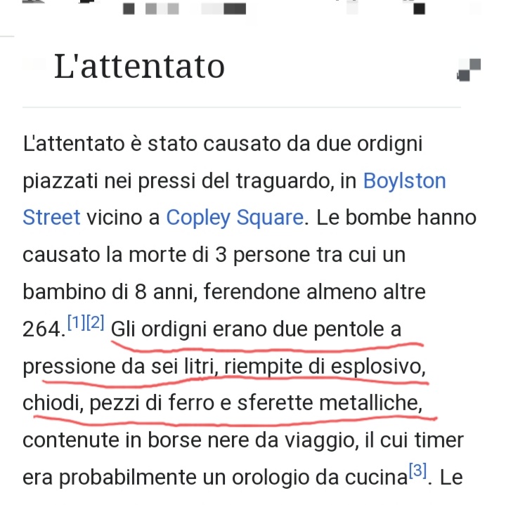 #25aprile2024 
A proposito di quella cogliona con in mano la pentola a pressione, il corano e la sua 'velata' minaccia👇
Attentato alla maratona di Boston