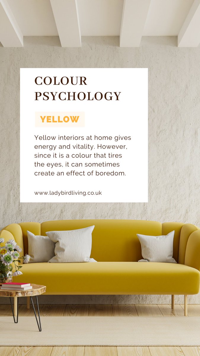 Colour Psychology part 1: Yellow

#colourpsychology #colorpsychology #interiordesign #interior #interiors #design #homedesign #london #londonproperty #property #realestate #renthome #renthouse #rentapartment #rentproperty #buyhouse #buyapartment #apartment #ladybirdliving