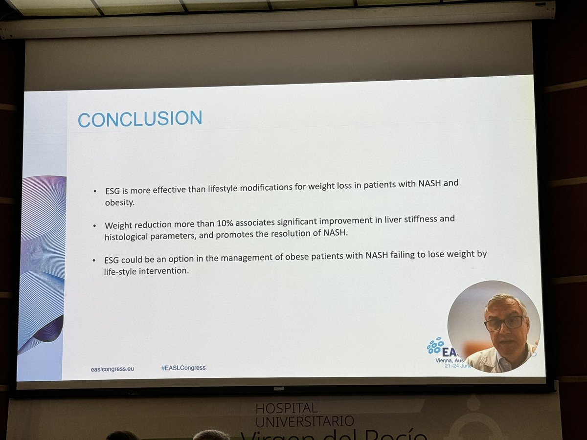 @mromerogomez @SeLiver_group @CastellMonsalve @DrJLCalleja presenta datos de los estudios de métodos endoscópicos para el tratamiento de la obesidad. Pocos estudios específicos en #EHmet