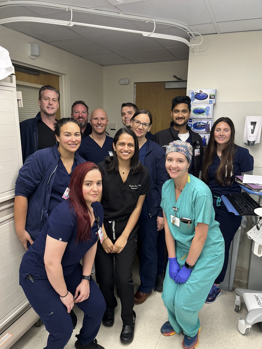 We did it! The Endobariatric Program @MountSinaiNYC @MountSinaiGI had its first insurance-approved #EndoscopicSleeveGastroplasty ! Could not have done it without our amazing team of techs, nurses, fellows and our industry support @bostonsci #ApolloEndosurgery #GITwitter