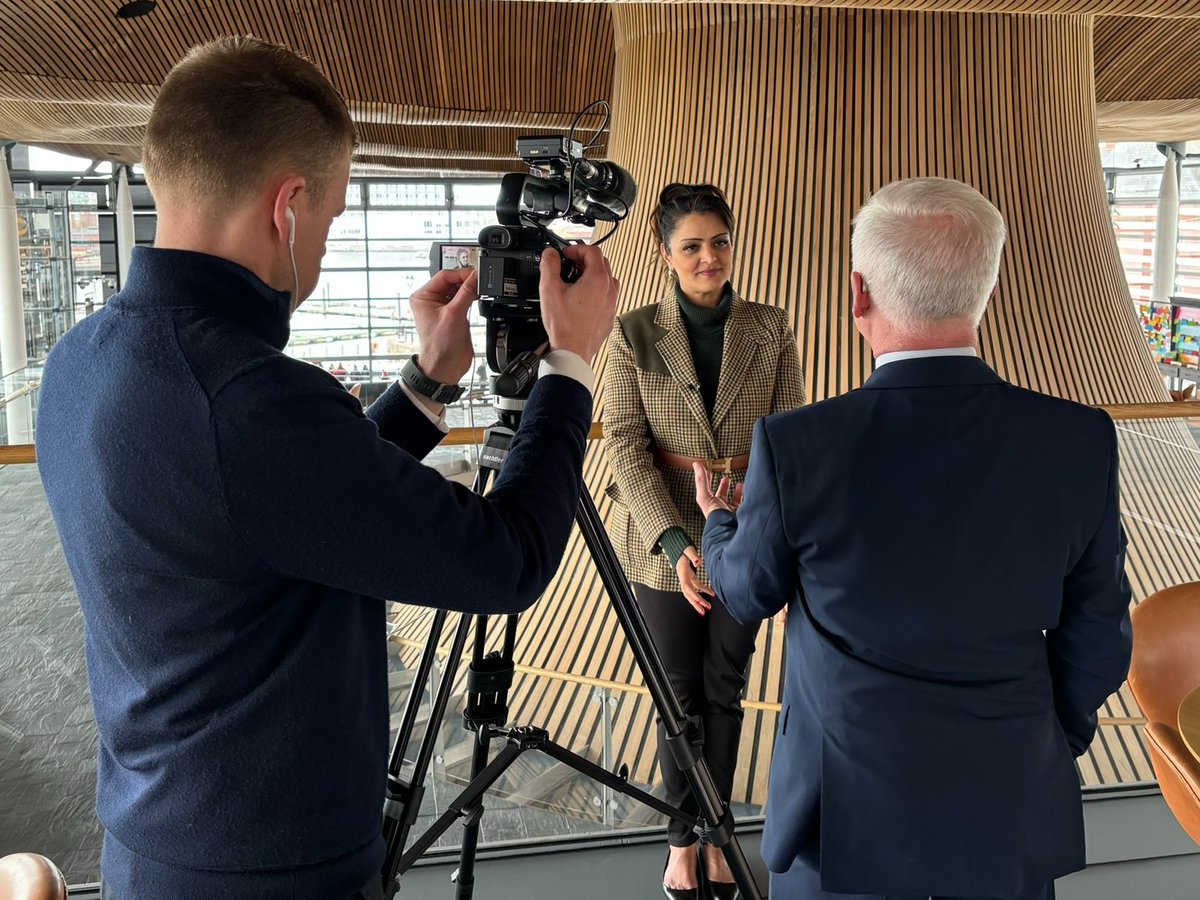 🚗 Labour's costly #20mph policy is here to stay despite a change in rhetoric from ministers. 🗣️ Talked all about the disastrous policy, and some of my transport priorities with @WalesPolitics this week. 📺 Tune in this Sunday at 10am on @BBCOne!