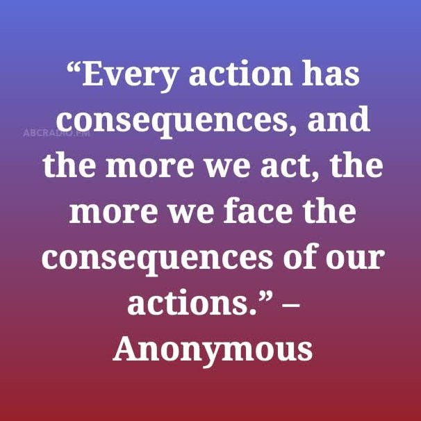 Every decision we make carries weight and ripples into the future. Let's strive to make choices that align with our values and contribute positively to our lives and the world around us. #ChooseWisely #ConsequencesMatter