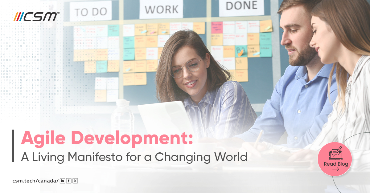 Discover how the transformative approach of #Agile can revolutionize your team's #productivity and collaboration. 

👉Check out the blog now!: bit.ly/49SZFGu 

#AgileDevelopment #Productivity #Collaboration #SoftwareDevelopment #technology #CSM #Canada