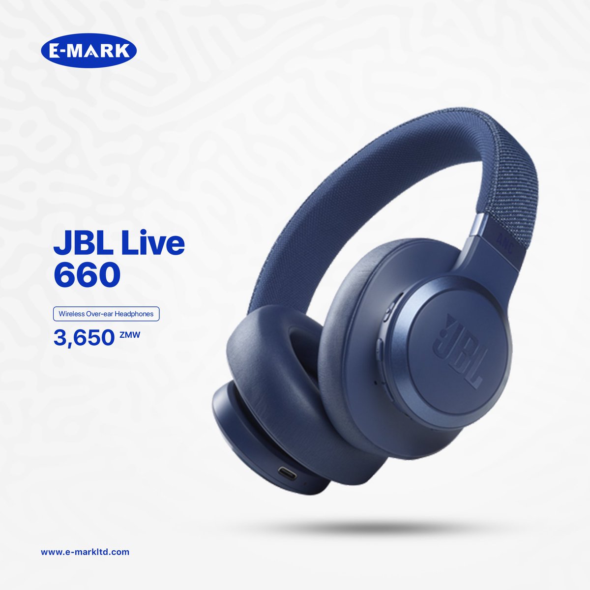 Experience long-lasting comfort with cushioned earcups and adjustable headband with the JBL live 660 with active noise cancellation. Live life loud with sound that moves. #JBL #Live660 #ConnectingPeople