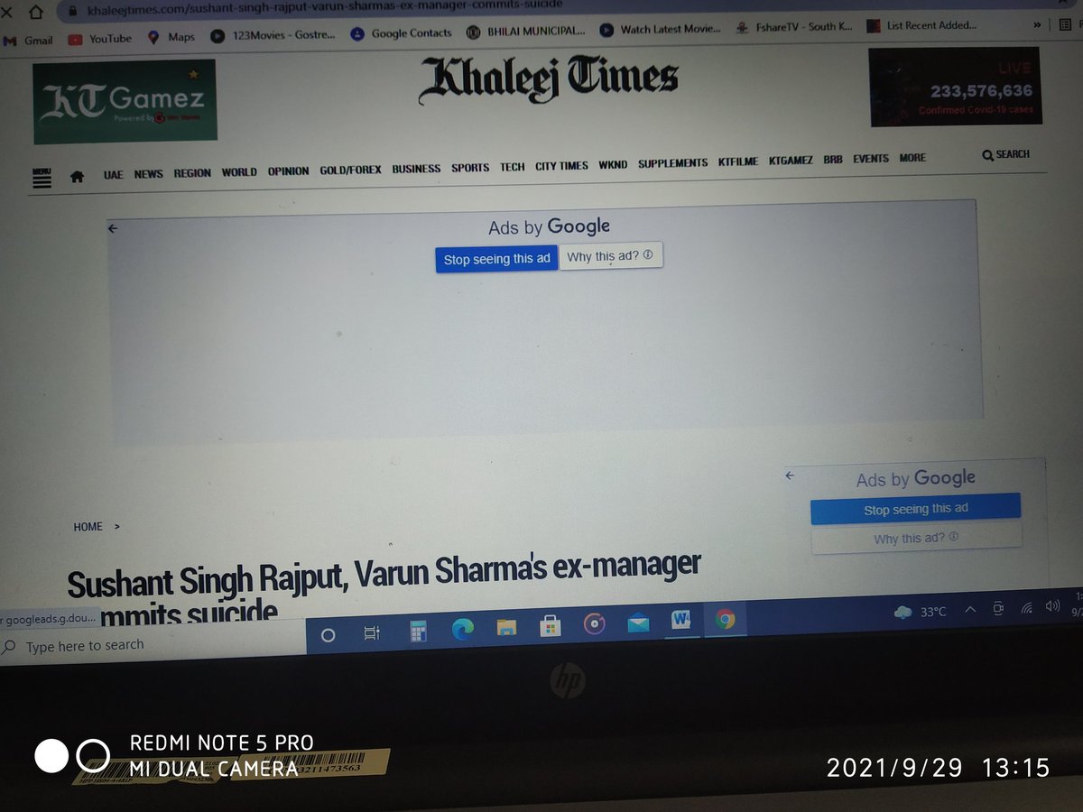 Why was news of #DishaSalian 's death published in 'Khaleej Times' a very prominent newspaper in Dubai ? Disha was not even known in India before 14th June. 

#JusticeForDishaSalian 

Media A Puppet InSSRCase 
#JusticeForSushantSinghRajput