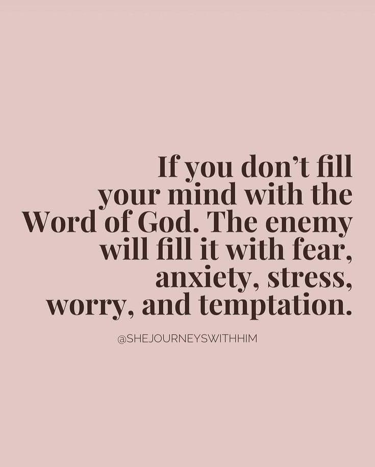 This is a spiritual battle. The Word of God is the battle plan. Are you ready?