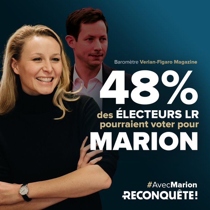 #electionseuropeennes2024 
Votez @MarionMarechal