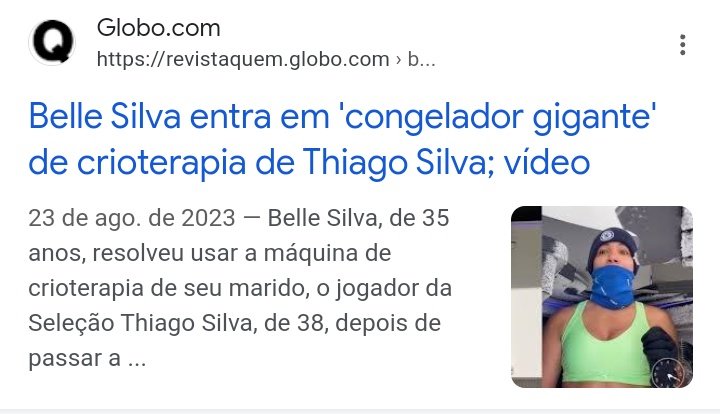 Sabe oq é mais engraçado? Q a tal câmara hiperbárica/crioterapia é mais comum e normal doq eles fazem parecer. Não é nenhuma fonte da juventude, nem máquina de congelamento 
Mto atleta por ai tem e usa pra manter o condicionamento físico 
Tipo: