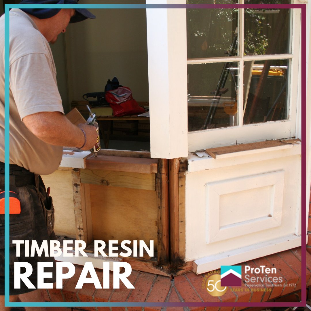 ProTenServices's tweet image. Timber resin repair: a targeted solution for damaged timber. Preserve structural integrity without replacing entire beams. 

Trust ProTen's expertise for effective repair solutions. Learn more: 
🌐 protenservices.co.uk/timber/ 
#ProTenServices #TimberRepair