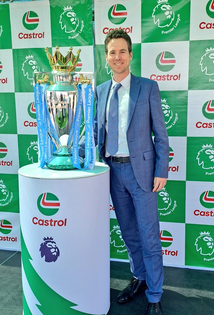 A warm 🇿🇲 welcome to the one & only @premierleague trophy! Delighted to have the famous EPL cup in #Zambia for first time in history. Just need to make sure it's adorned in Villa colours next time!