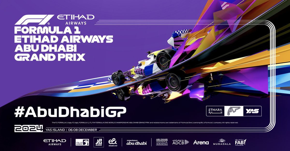 Get ready to experience the ultimate thrills, incredible entertainment, and dazzling glamour of #AbuDhabiGP!

formula 1 Etihad Airways Abu Dhabi

Secure your Tickets with Q Concierge
Contact +974 33581464 
sales@q-concierge.com
#formula1abudhabi #formula1abudhabigrandprix