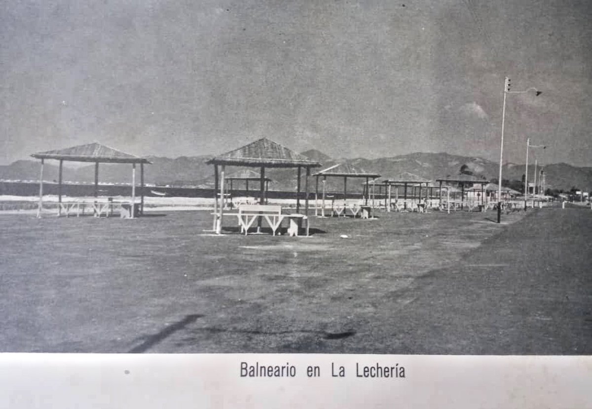 Foto de lo que es Playa Lido #Lecheria 1954