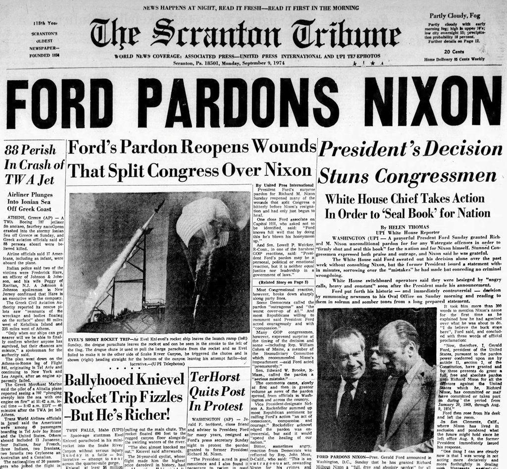 If all Presidents have had unlimited immunity, why did Ford feel he needed to pardon Nixon? Why did Nixon accept if he didn't need it? Answer: because they don't have unlimited immunity.