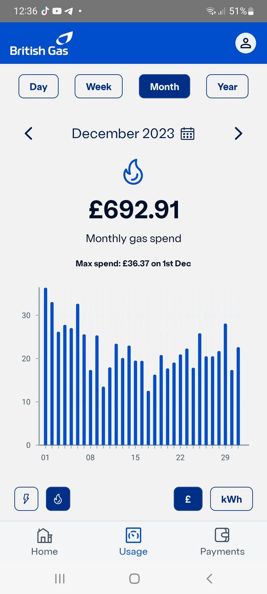 @topsy1973 @BritishGas Hi, I took a screenshot of my gas bill for December in January to send to a friend to compare prices and checked again today and the total has changed dramatically. This is the same for every month. March has me using nearly £800.