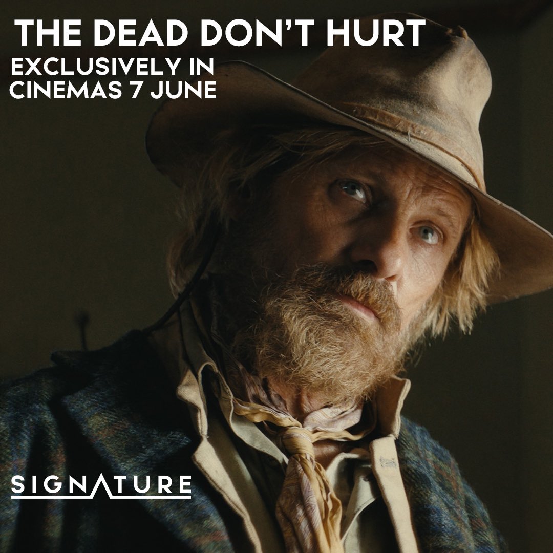 Fresh from @glasgowfilmfest, Viggo Mortensen’s ‘The Dead Don’t Hurt’ will be exclusively in 🇬🇧 & 🇮🇪 cinemas 7 June.  

Don't miss #TheDeadDontHurt on the big screen near you 🔜