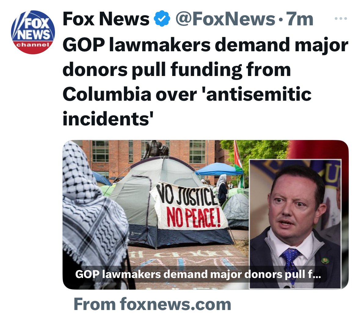 Taxpayers should not be forced to fund antisemitism.