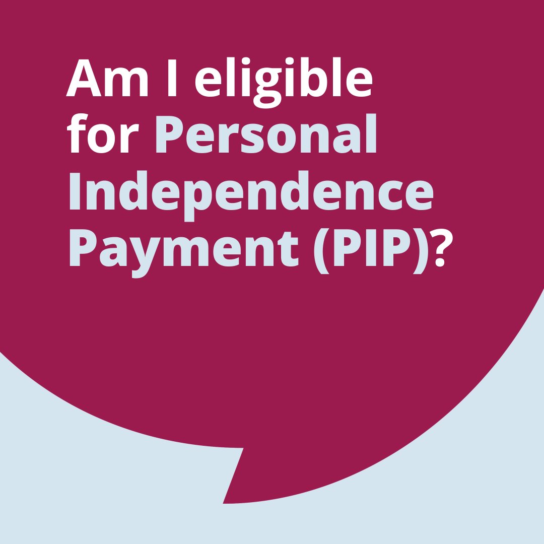 Personal Independence Payment (PIP) is extra money to help you with everyday life if you have an illness, disability or mental health condition. We can help you check if you’re eligible for PIP ⤵️ bit.ly/3xR6qLw