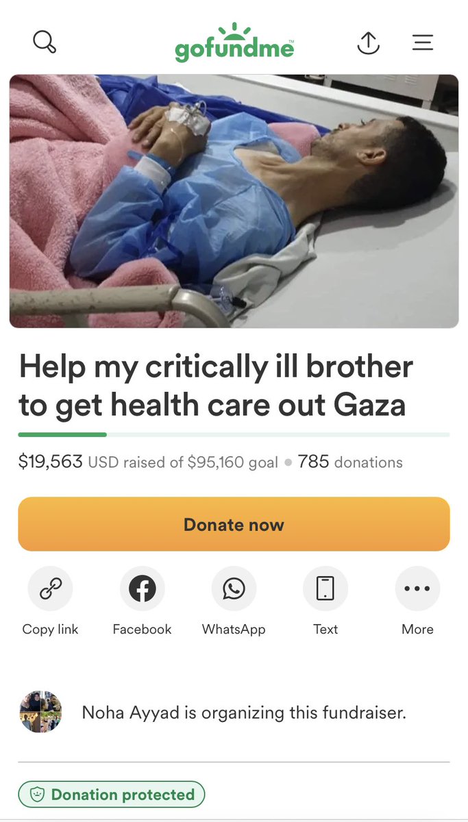 Hi guys 🍉 more than 15 hours and we raised only $65!!️💔🍉 I try my best to help my family, especially my paralyzed brother to get survive 💔‼️ Please share and donate‼️‼️ gofund.me/6b355a06