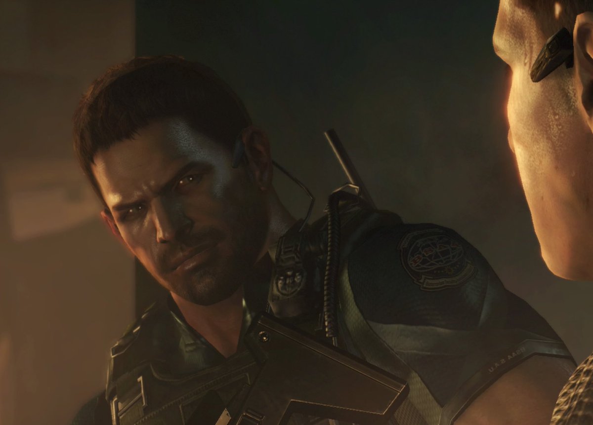 Chris’ changed face expression……🥲 

The best thing in this game was definitely Chris’ character development…

#REBHFun #ResidentEvil6 #ChrisRedfield #PiersNivans #Biohazard #バイオハザード