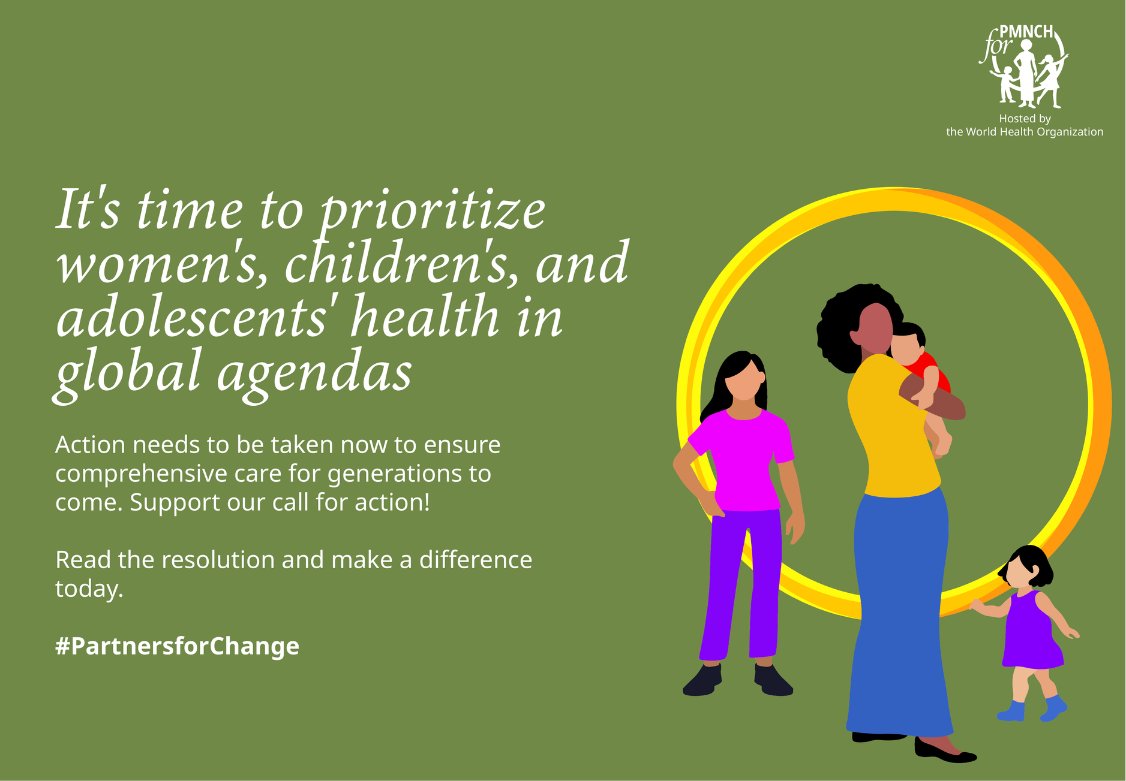 Comprehensive care for maternal and child health is essential for a brighter, healthier future for ALL. We must invest in interventions and prioritise equal and accessible paths to healthcare. #UHC is fundamental. #PartnersforChange cutt.ly/fw2nbMFH