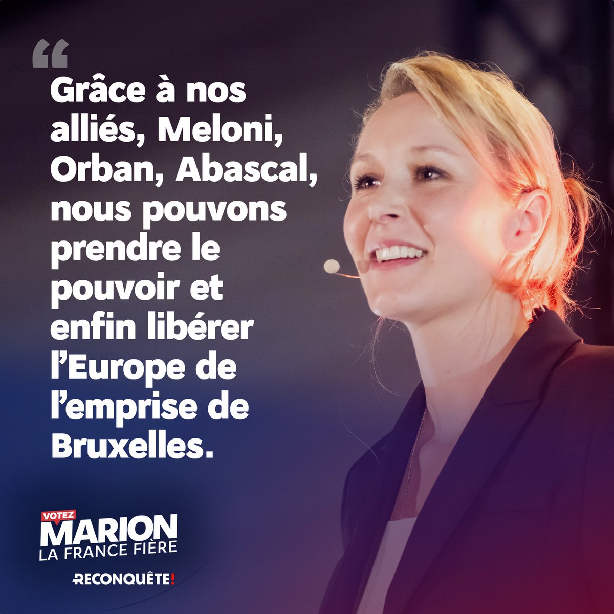 #electionseuropeennes2024
Votez @MarionMarechal