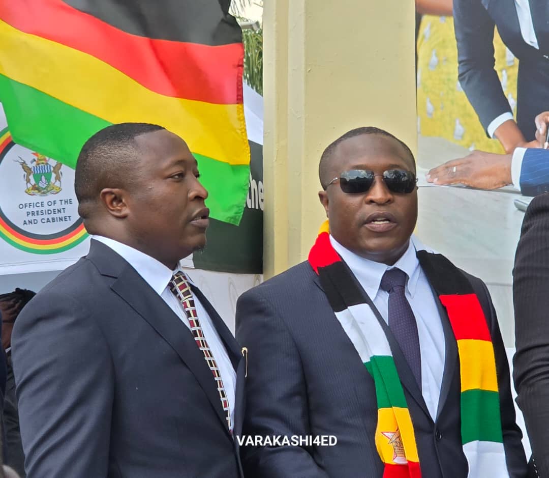 In pictures: Head of State and Government and Commander-In-Chief of the Zimbabwe Defence Forces, President and First Secretary for ZANU PF, His Excellency Cde Dr Emmerson Dambudzo Mnangagwa @Varakashi4ED touring exhibitions at the ongoing Zimbabwe International Trade Fair (ZITF).