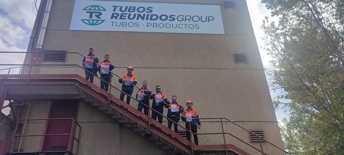 🤜🤛📢Tubos Reunidoseko enpresa batzordeak ere mezu argia zabaldu du Imegarreko langileen alde: Kaleratzerik ez! ¡Readmisión ya!