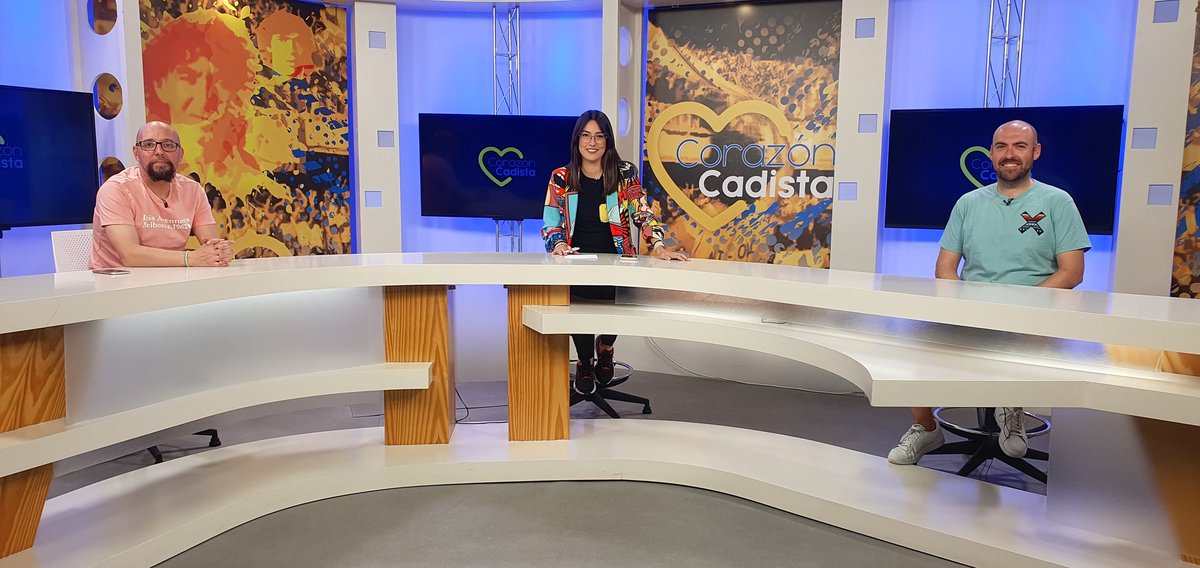 7 TV Cádiz (@7tvcadiz) on Twitter photo 💛💙 El Cádiz tiene el domingo otro partido clave, esta vez ante el Mallorca y en <a href="/CorazonCadista7/">Corazón Cadista</a> lo analizamos hoy. Además, hablamos de la actualidad amarilla con <a href="/Rafa_Vlez/">RafaVlez 𐤀𐤂𐤃𐤓</a> y <a href="/jesuscadiz72/">Jesús Suero</a>
⏰️ A partir de las 19:30 en <a href="/7TVCadiz/">7 TV Cádiz</a>
Presenta: <a href="/BeaAnilloR/">Beatriz Anillo</a> 💛💙 El Cádiz tiene el domingo otro partido clave, esta vez ante el Mallorca y en <a href="/CorazonCadista7/">Corazón Cadista</a> lo analizamos hoy. Además, hablamos de la actualidad amarilla con <a href="/Rafa_Vlez/">RafaVlez 𐤀𐤂𐤃𐤓</a> y <a href="/jesuscadiz72/">Jesús Suero</a>
⏰️ A partir de las 19:30 en <a href="/7TVCadiz/">7 TV Cádiz</a>
Presenta: <a href="/BeaAnilloR/">Beatriz Anillo</a>