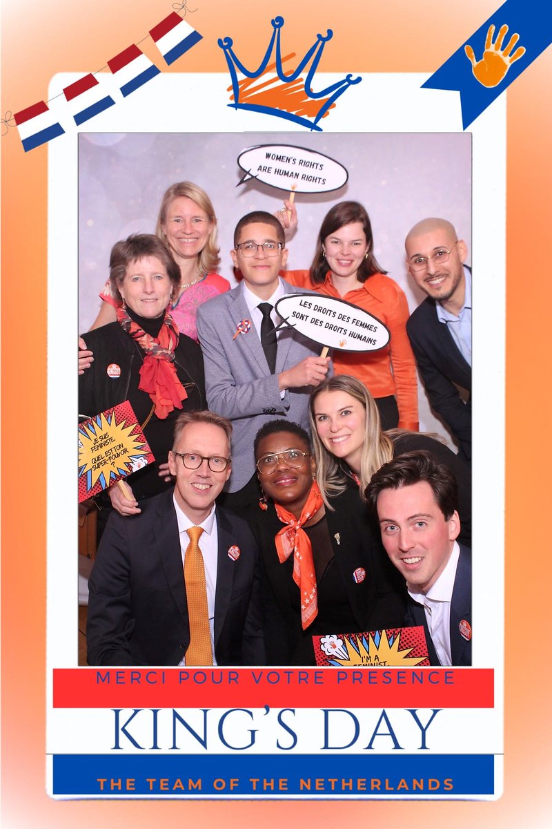 Sending a big thank you to all our counterparts, friends and colleagues who joined us yesterday for our King's Day reception!🇳🇱🌟 Looking forward to continue our good cooperation! #TeamNL #COE