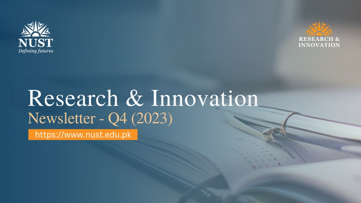 #NUSTResearch & Innovation Quarterly Newsletter Q4-2023, is now live! From Munazzaf, a bore cleaning robot, to Assistive Feeding System, the newsletter features #science and #innovation nexus creating an #impact for a #SustainableGrowth.

Read More: mailchi.mp/nust.edu.pk/re…