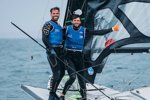 2 extra landenplaatsen voor België voor de Olympische Spelen in de Nacra17 (het duo Lucas Claeyssens &amp; Eline wordt 3e) en in de 49er (het duo Yannick Lefèbvre/Jan Heuninck wordt 2e) tijdens de FOW👏

#sportvlaanderen #icoats #magicmarine #zeilen #sailtoparis #nacra17 #49er
📷SE