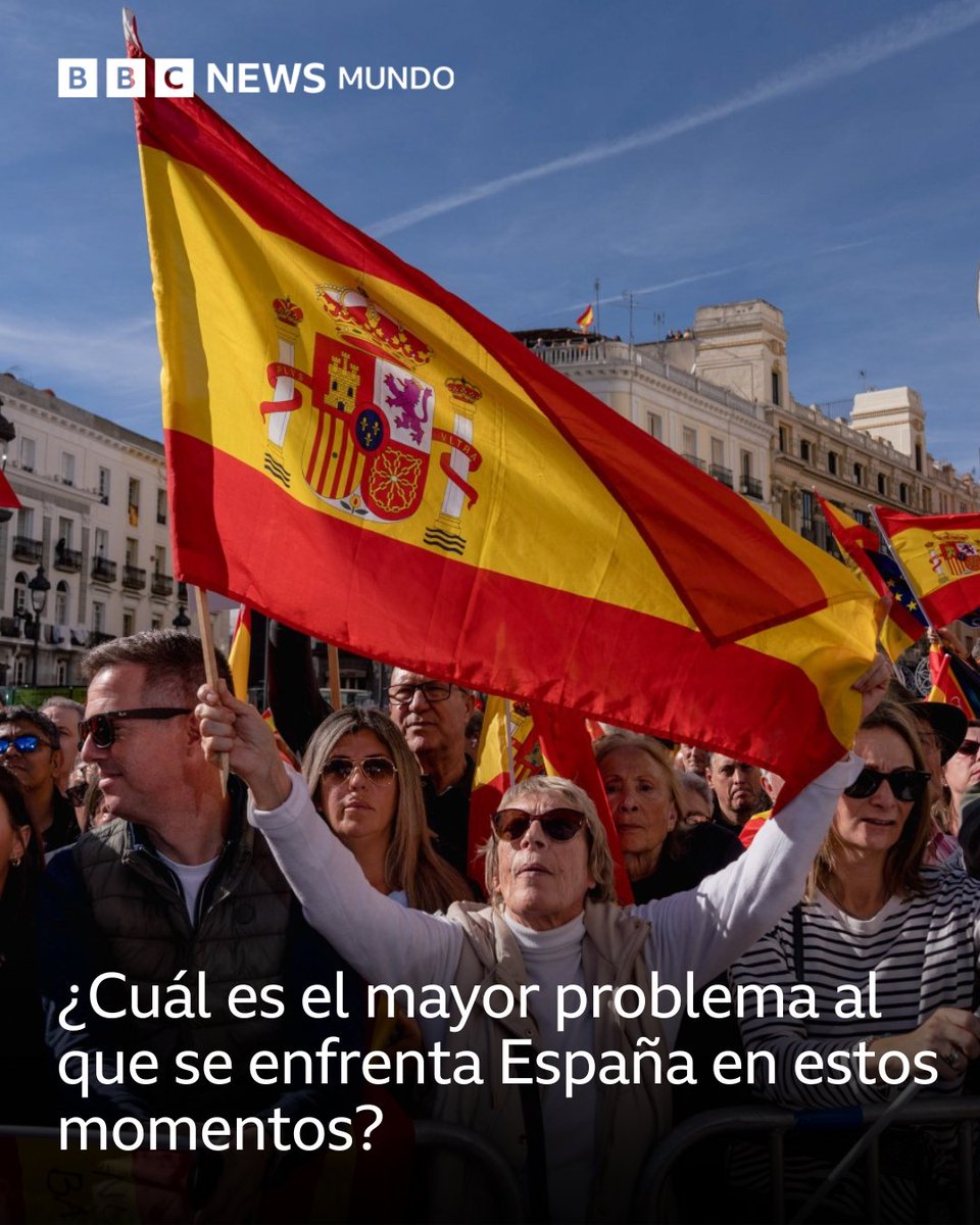 ¿Cuál es el mayor problema al que se enfrenta España en estos momentos? Envía tus preguntas sobre cualquier tema que afecte a España y participa en el debate radiofónico de BBC World Questions, programa de @bbcworldservice. Manda tu pregunta en inglés 👉 bbc.in/49UCyv7