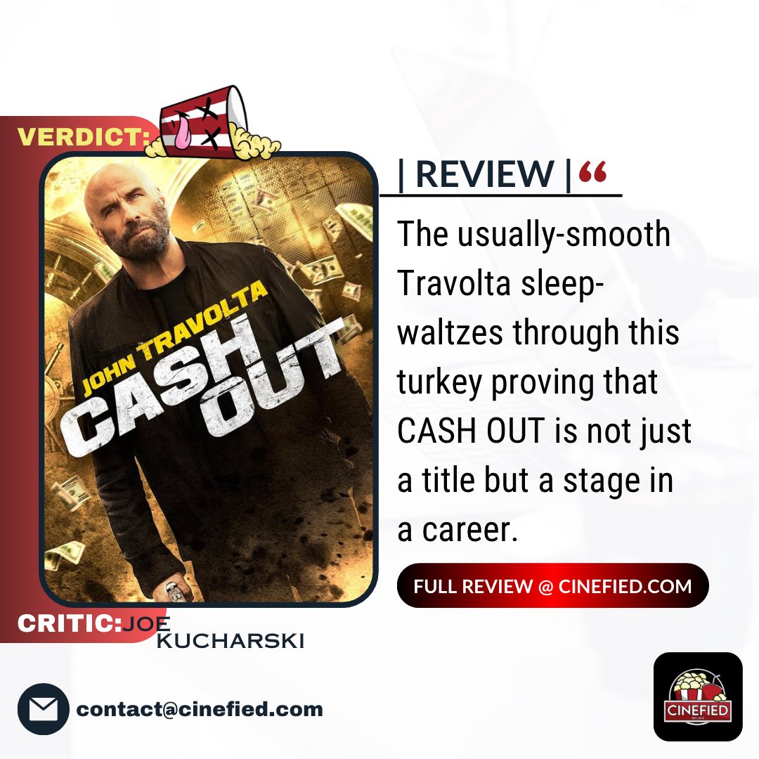 READ Our Movie Review @ Cinefied.com: cinefied.com/cashoutmoviere… [ #cashout #johntravolta ]