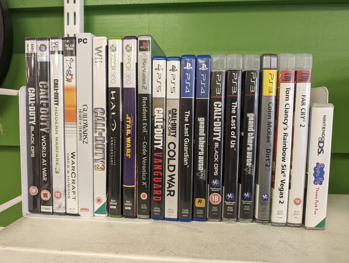 My first PS5 games spotted in a charity shop, £15/20 each