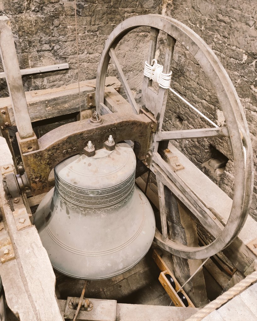 To mark the 200th anniversary of Athlunkard Street, our bellringers will climb the tower tomorrow morning (Sat. 27 April) for a special performance at 11am 🔔 #Limerick
