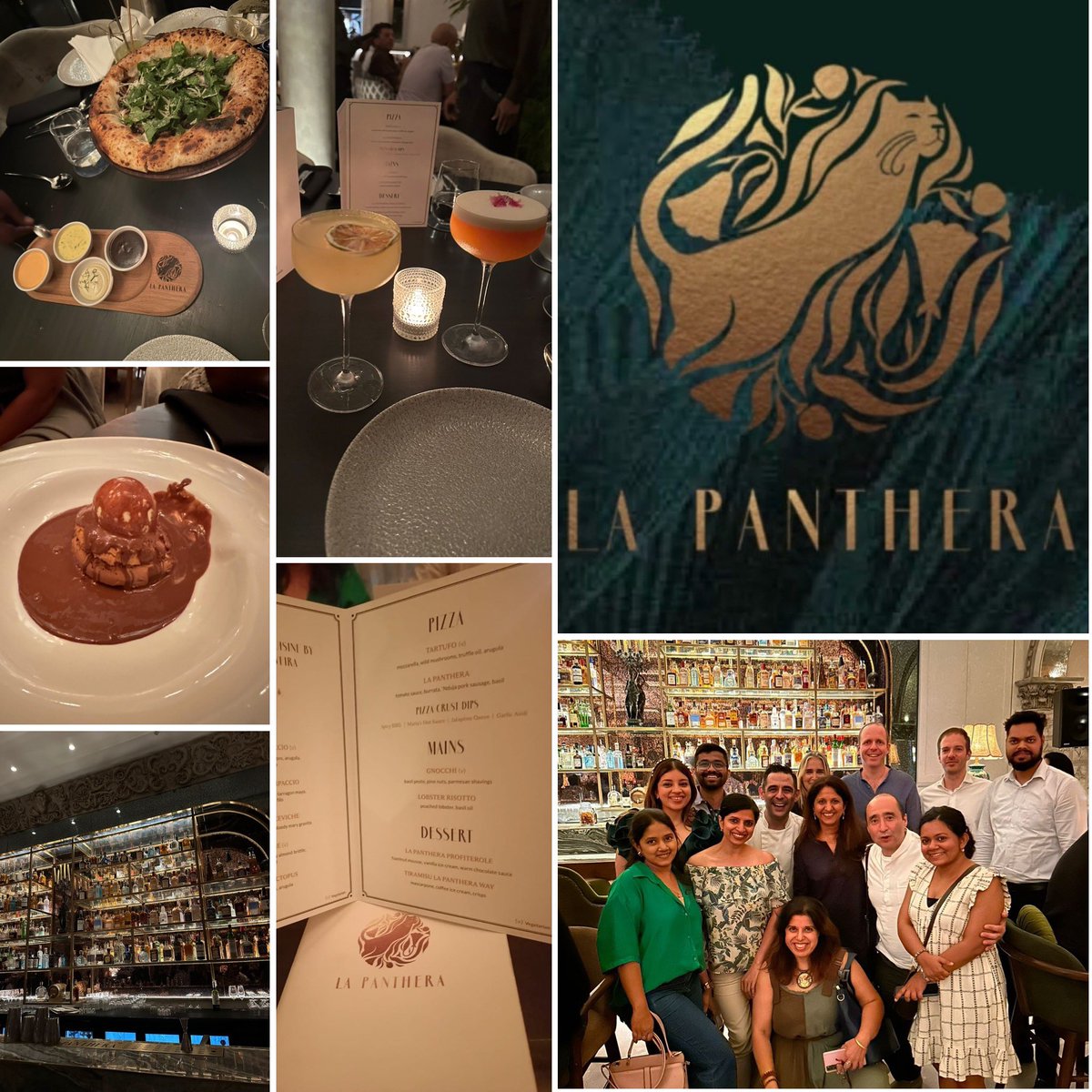 Throwback to the delightful evening at the newly opened modern European restaurant from the founders of La Loca María - La Panthera.