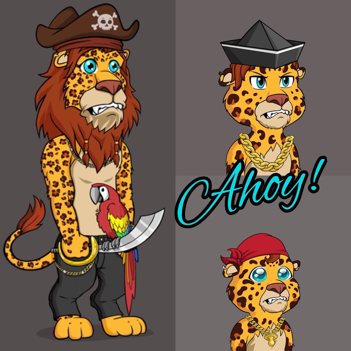 Ahoy! #FullSetFriday 
Let’s #ROAR into the weekend! 
@Cocopride_eth @LazyCrewGang
