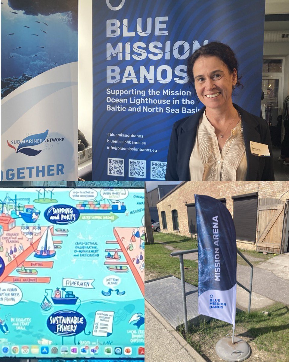 Inspiring #MissionArena2 in an inspiring place in Riga. New roadmap and pathways developed by @MissionBANOS to achieve the goals of @OurMissionOcean 😃