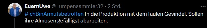 Solche ekelhaften Arschlöcher sind dann wohl auch nur auf dem Papier 'Gläubig'...
Oder ist das Wort 'Nächstenliebe' in der Katholischen Kirche nicht geläufig?
#VollpfostenDesTages