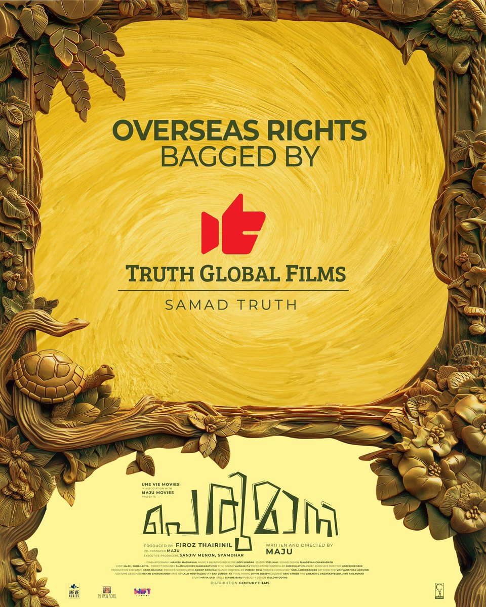 Our Next Overseas Release ✨ #PERUMANI Worldwide from May 10th. #Perumani #Majukb #Vinayfort #LukmanAvaran #SunnyWayne #VinayForrt #GopiSundar #UnevieMovies #TruthGlobalFilms