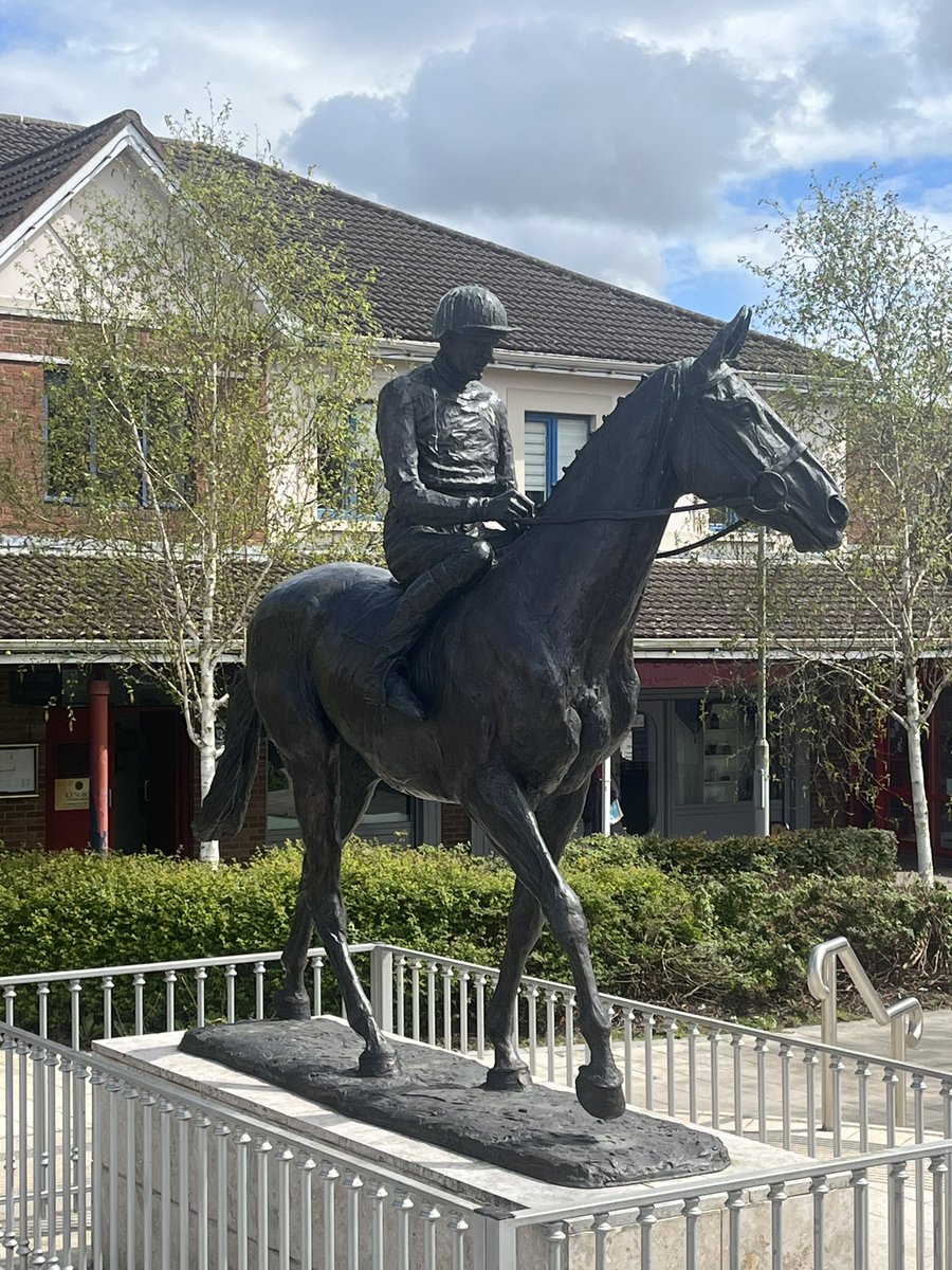 “Himself”
In our local town of Ashbourne there is a full size sculpture of Arkle.

Just shows how much horses can mean to communities.

Was trained only down the road by Tom Dreaper. 

It’s a stunning piece remembering the greatest NH horse of all time.