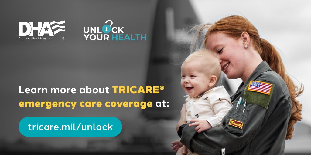 #TRICAREtip: Make sure you always have your uniformed services ID card on you. You never know when you could experience a situation that requires you to seek emergency care. Learn more about @TRICARE emergency care coverage at: tricare.mil/unlock