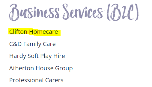 CliftonHomeCare tweet picture