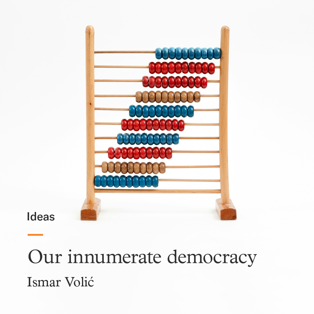 Did you know that the Declaration of Independence is a mathematical document? Read the complete essay from @IsmarVolic on our innumerate democracy: hubs.ly/Q02v5GGR0