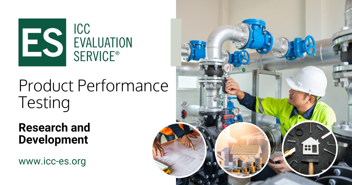 Are you in need of research and development (R&D) services for your building products? @ICCEvalService offers several performance testing options to target your R&D goals. Click the link to learn more today!
#productdevelopment #producttesting #testing
